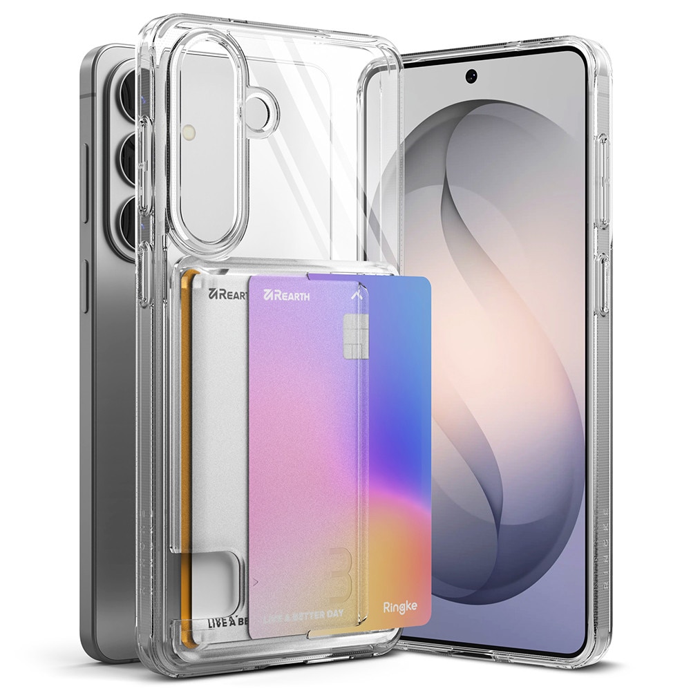 Husa pentru Samsung Galaxy S26 - Ringke Fusion Card - Clear