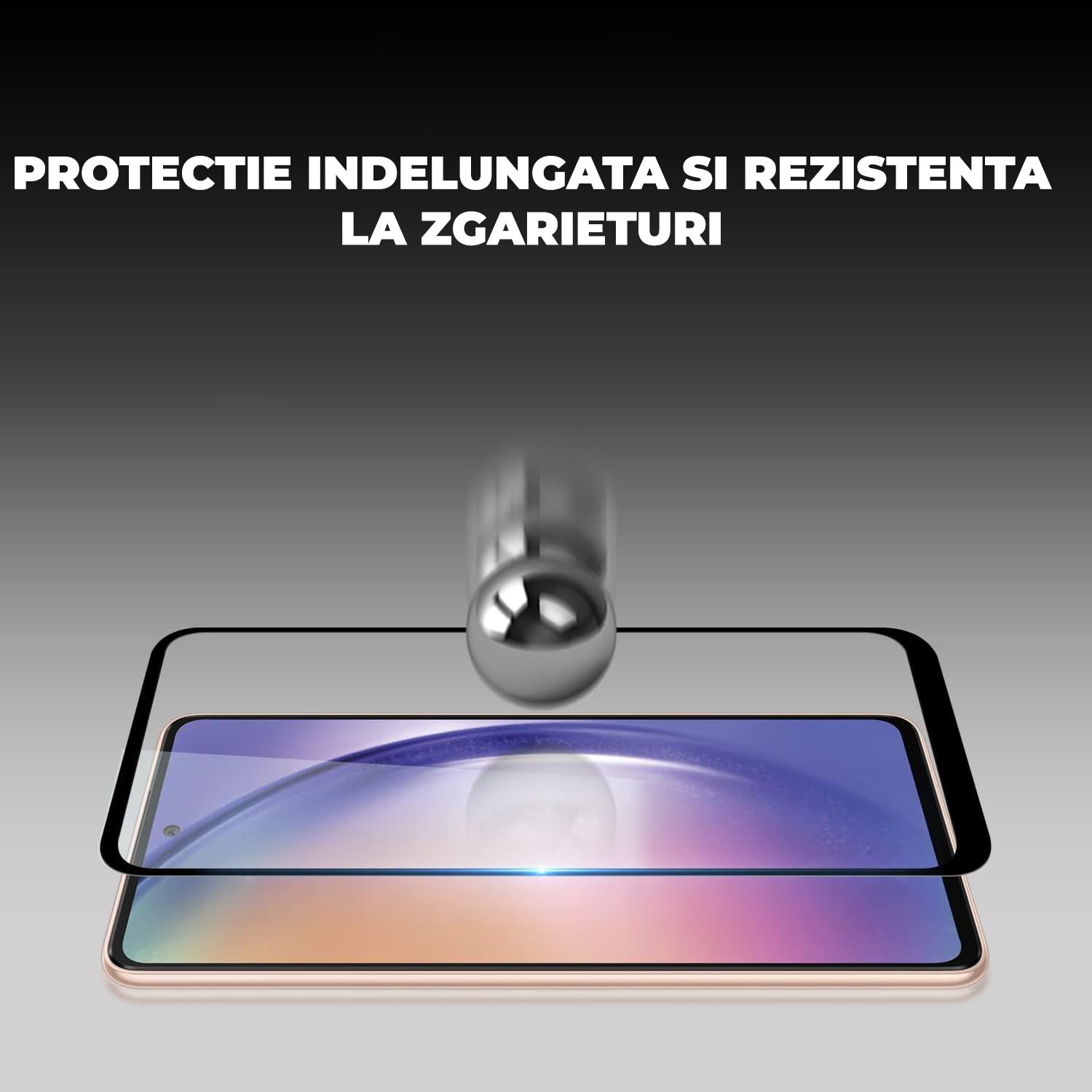 Folie Sticla Daden MaxProtection pentru Samsung S24, Full Cover, Protectie Profesionala, Ultra Rezistenta