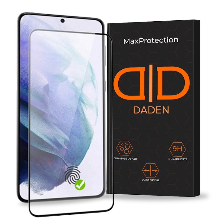 Folie Sticla Daden MaxProtection pentru Samsung S24, Full Cover, Protectie Profesionala, Ultra Rezistenta