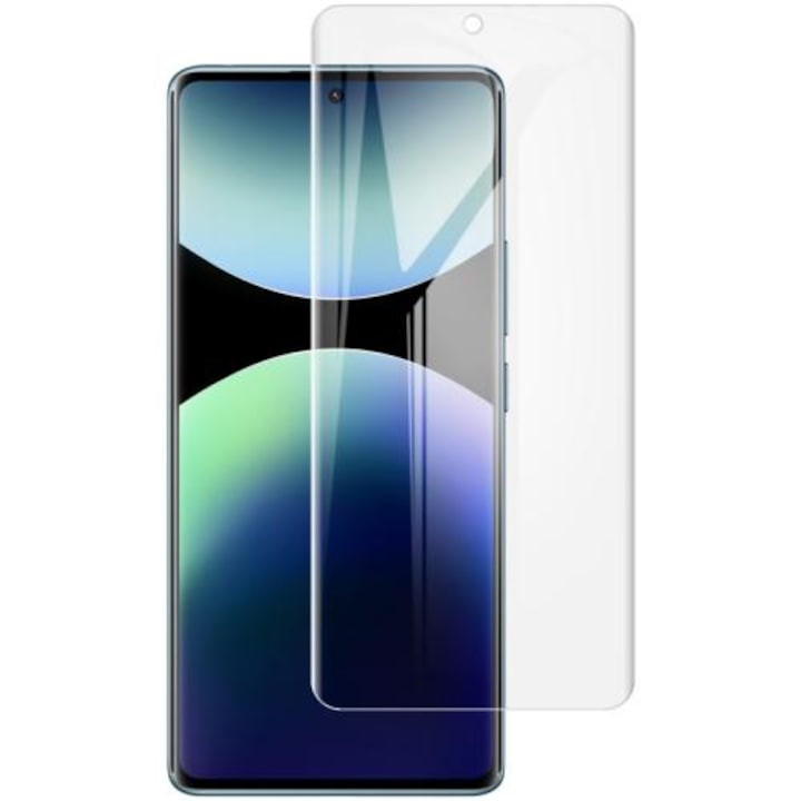 Folie Protectie Ecran pentru Xiaomi Redmi Note 14 Pro Plus/+ 5G, Hidrogel Regenerabil, Compatibila Cu Senzorul de Amprente, Kit Complet Pentru Instalare, Transparenta