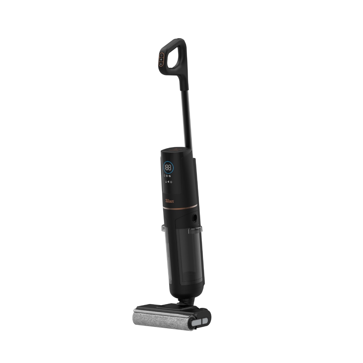 Aspirator vertical Aurum Zilan ZLN8000, Putere 200W, Baterie 2500mAh, Aspirare umed si uscat, Filtru HEPA, Zgomot pana la 74 dB