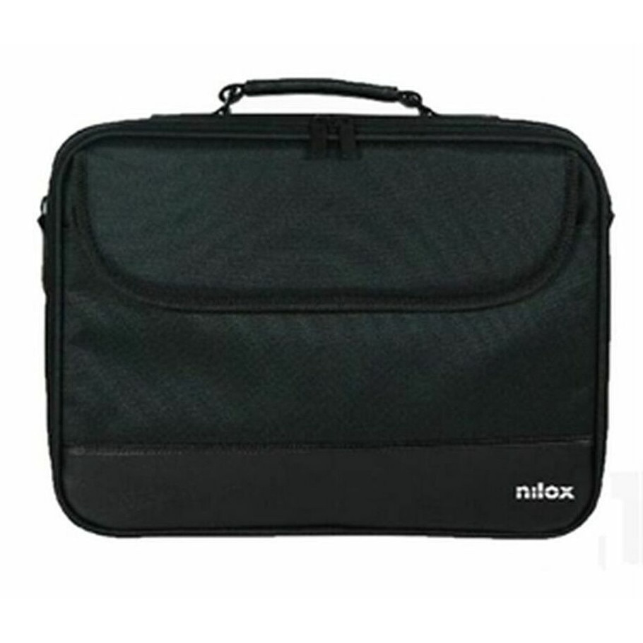 Husa pentru laptop, Nilox, Poliester, 15.6", Negru