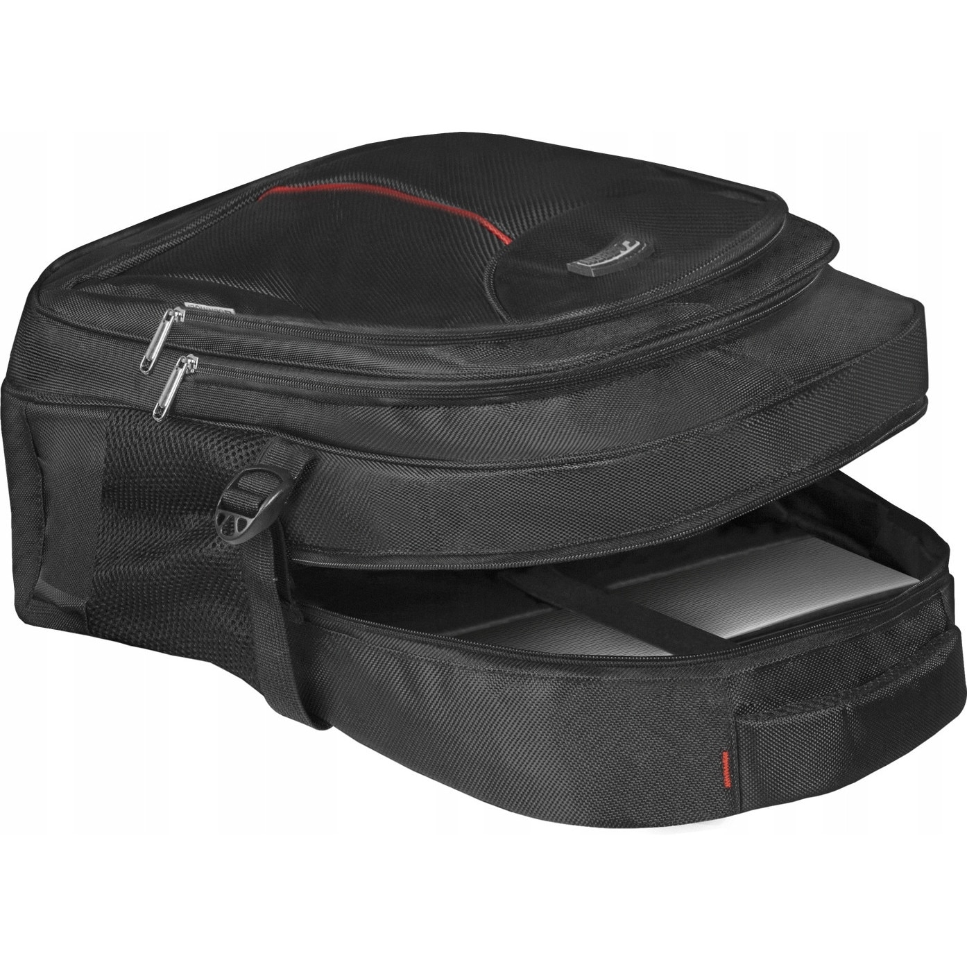 Rucsac laptop Defender Carbon 15.6", negru, poliester, impermeabil, compartimente organizator