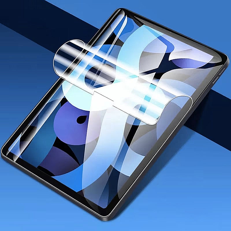 Set Husa Tableta AZIAO si Folie Silicon Huawei Mate Pad T10 /T10S (9.7inch/10.1inch), Protectie Completa 360, Hydrogel Regenerabil, Full Glue, Interior Catifea, Functie de Stand, Display Protejat, Colturi Anti-Soc, Negru