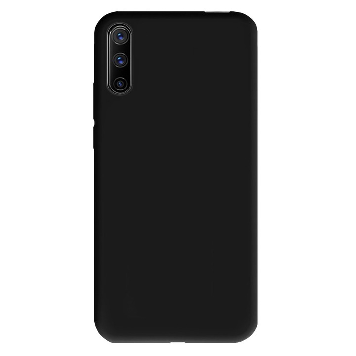 Husa pentru Huawei P Smart Pro 2019, protectie din silicon, TPU Ultra Slim, suprafata mata, Neagra Negru Carcasa