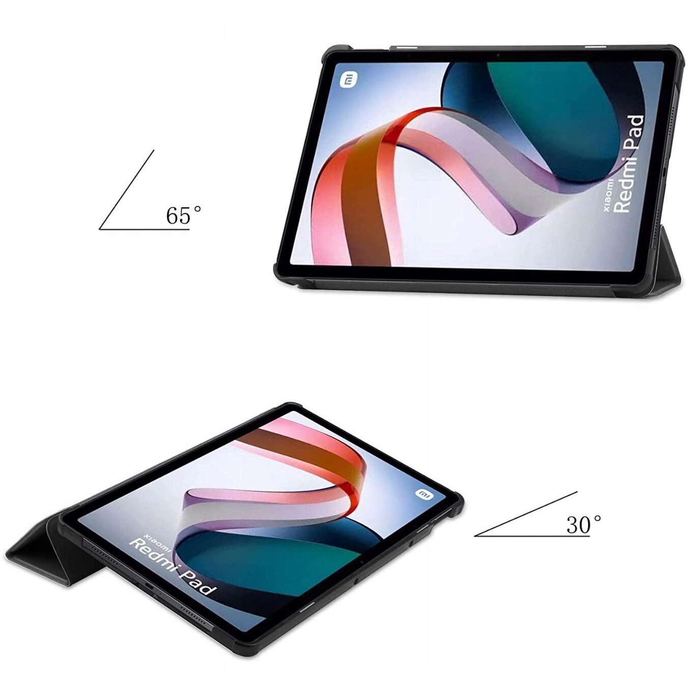Husa tableta EtuiTab pentru Xiaomi Redmi Pad 10.6 2022, ecologica, cu suport, culoare la alegere