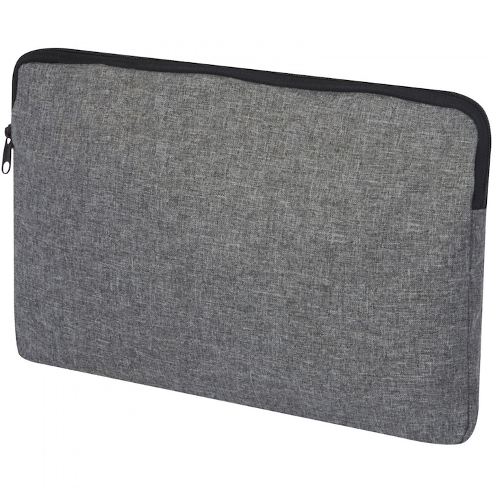 Geanta laptop, Everestus, 21OCT0008, 30 x 2.5 x 20 cm, 13 inch, Poliester, Gri, saculet si eticheta bagaj incluse