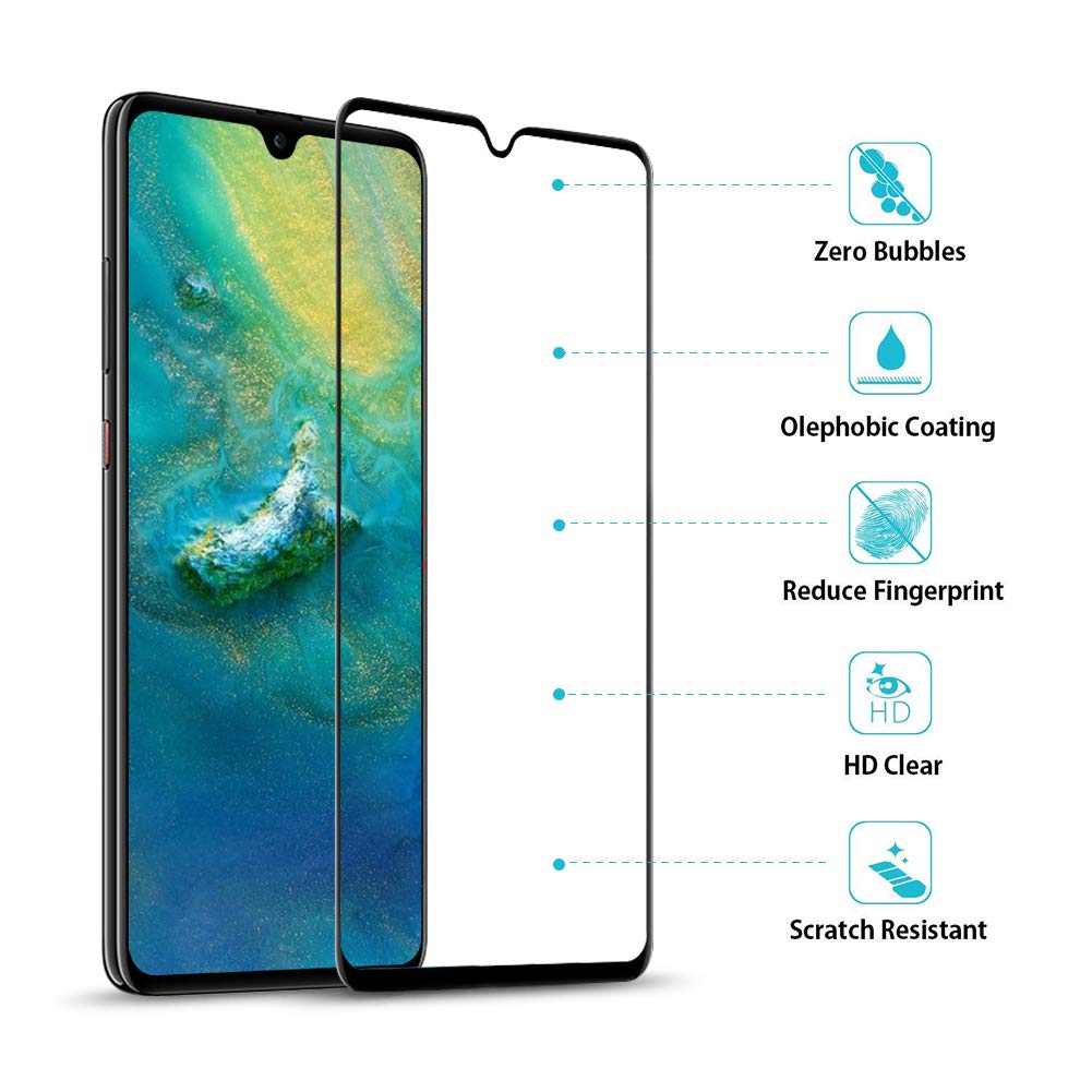 Folie protectie compatibila cu Samsung Galaxy A05, cu sticla securizata, Premium 6D, Full Glue (adeziv pe toata suprafata), Joyshell, margini negre