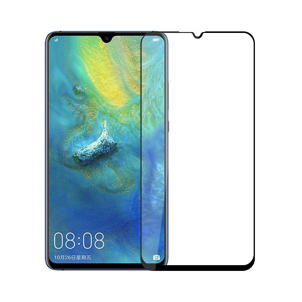Folie protectie compatibila cu Samsung Galaxy A05, cu sticla securizata, Premium 6D, Full Glue (adeziv pe toata suprafata), Joyshell, margini negre