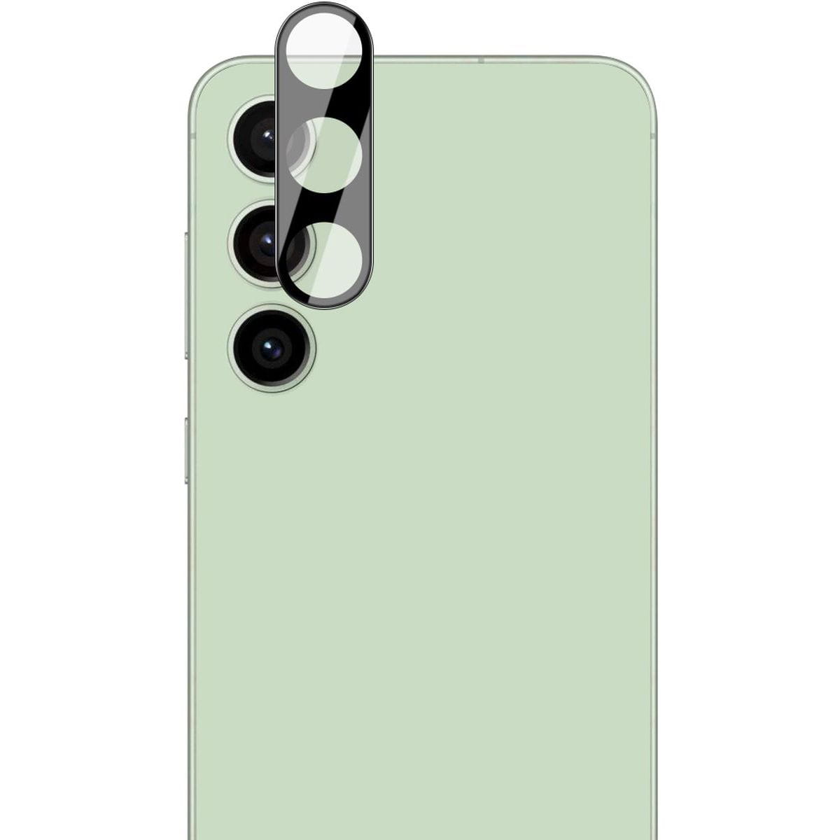 Set 2x Sticla camera photo Bizon Glass Lens pentru Galaxy S24 FE, transparenta