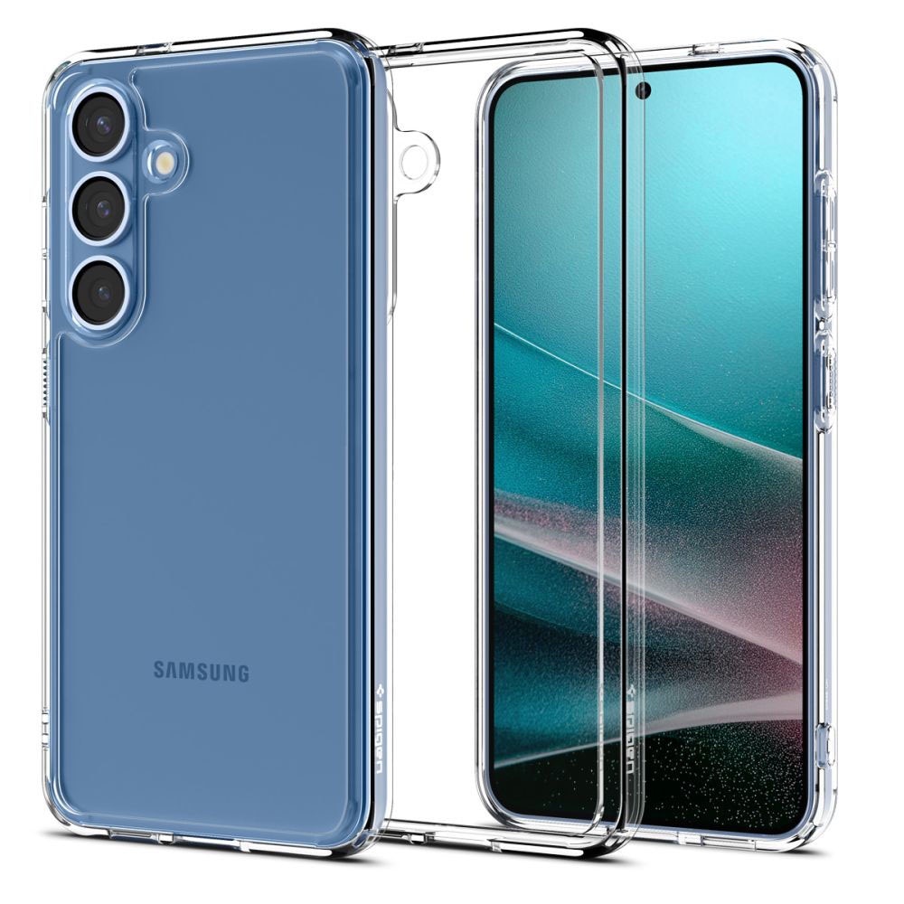 Husa pentru Samsung Galaxy S25 - Spigen Ultra Hybrid - Crystal Clear