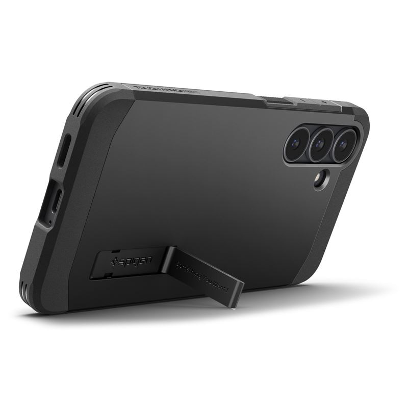Carcasa Spigen Tough Armor cu MagSafe compatibila cu Samsung Galaxy S25 FE, Black