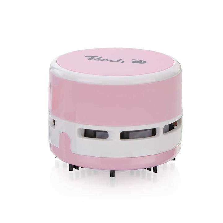 Aspirator de mana Peach PA105, compact, Roz