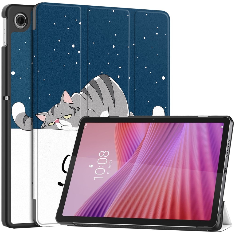 Husa tableta XGSM pentru Lenovo Tab TB311FU, 10.1", suport, albastru/alb