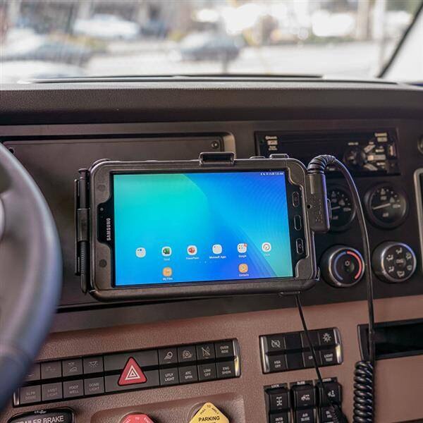 Carcasa RAM Tough-Case, Ram Mounts, pentru Samsung Galaxy Tab Active3 si Tab Active2, cablu de alimentare inclus, protectie optimizata