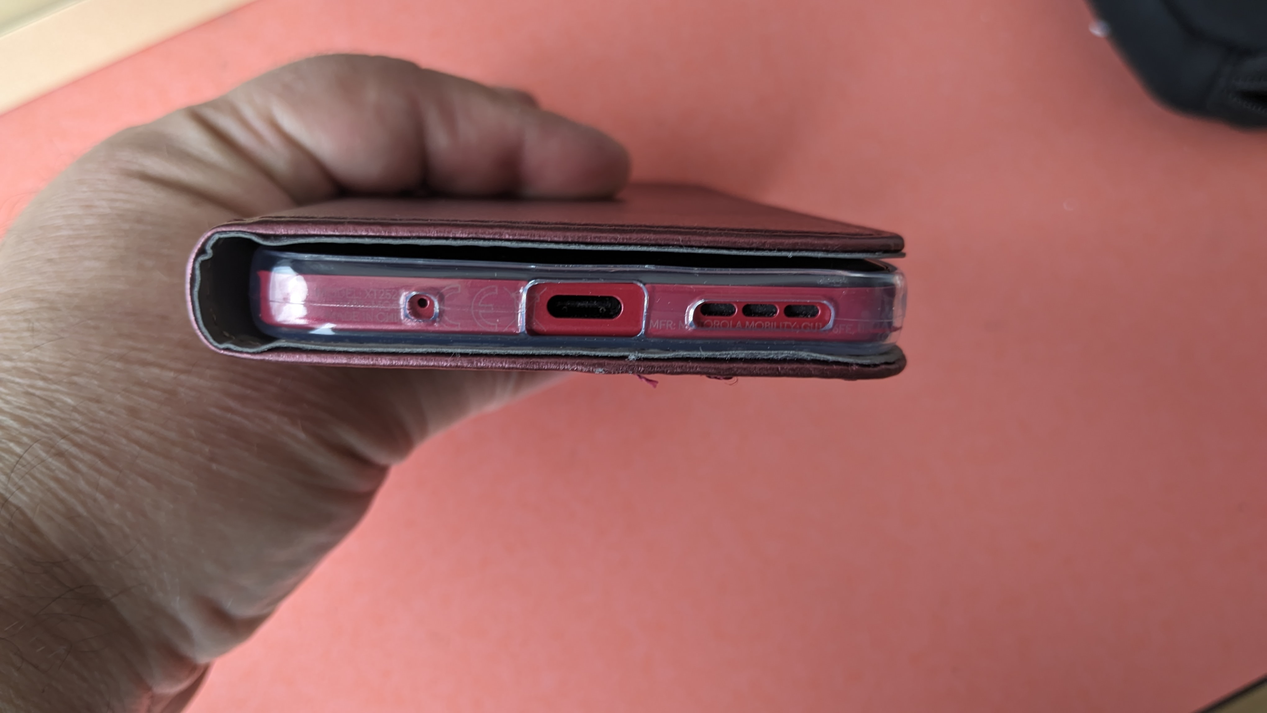 Husa pentru Motorola Moto G05, BestCase® Husa Tip Carte, Inchidere Magnetica, Buzunar Card, Auriu