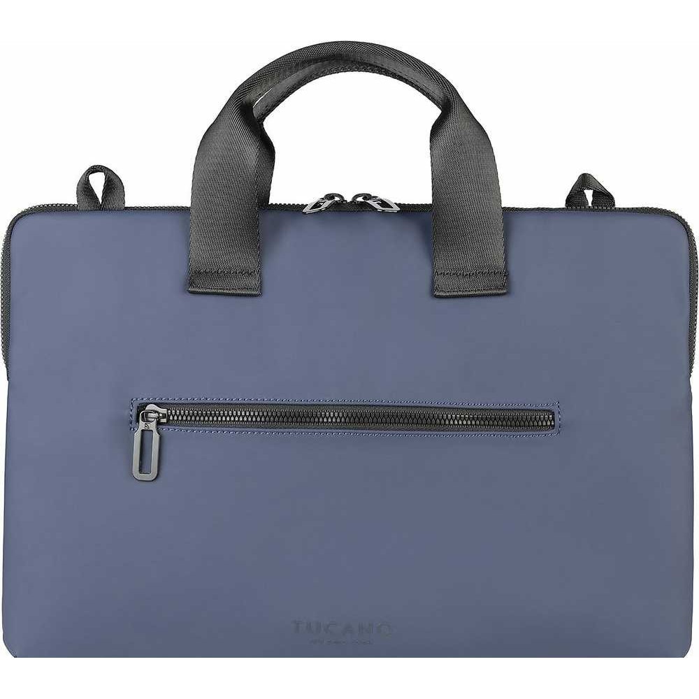Geanta laptop Tucano, model Gommo 16", neagra, pentru laptopuri de 15,6" si 16" MacBook Pro (2021), cu curea reglabila si detasabila