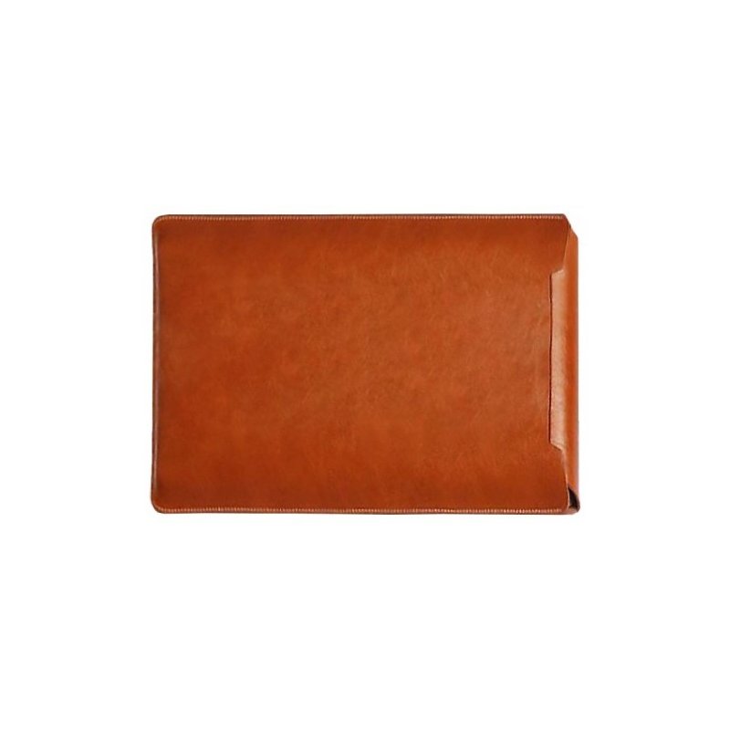 Husa din piele ecologica, rezistenta la apa, pentru Laptop/notebook/MacBook Pro/Ipad, de 13 inchi, Maro