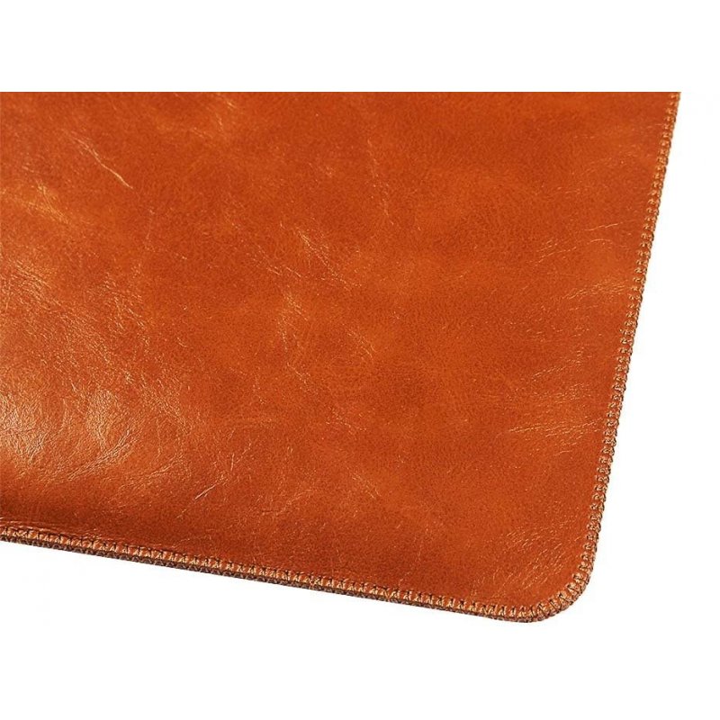 Husa din piele ecologica, rezistenta la apa, pentru Laptop/notebook/MacBook Pro/Ipad, de 13 inchi, Maro