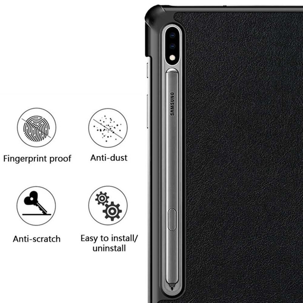Husa pentru Samsung Galaxy Tab S8 Ultra / S9 Ultra / S10 Ultra - Techsuit FoldPro - Negru