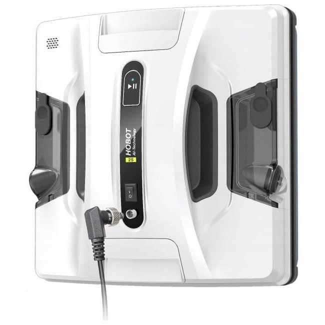 Robot curatare geamuri cu 2 pulverizatoare, HOBOT 2S, Bluetooth, UPS incorporat, Wi-Fi