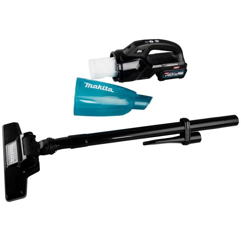 Aspirator, Makita, CL001GZ05, 125W, 40V XGT, negru, fara acumulator si incarcator