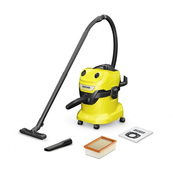 Aspirator, Karcher, 20 l, Negru/Galben