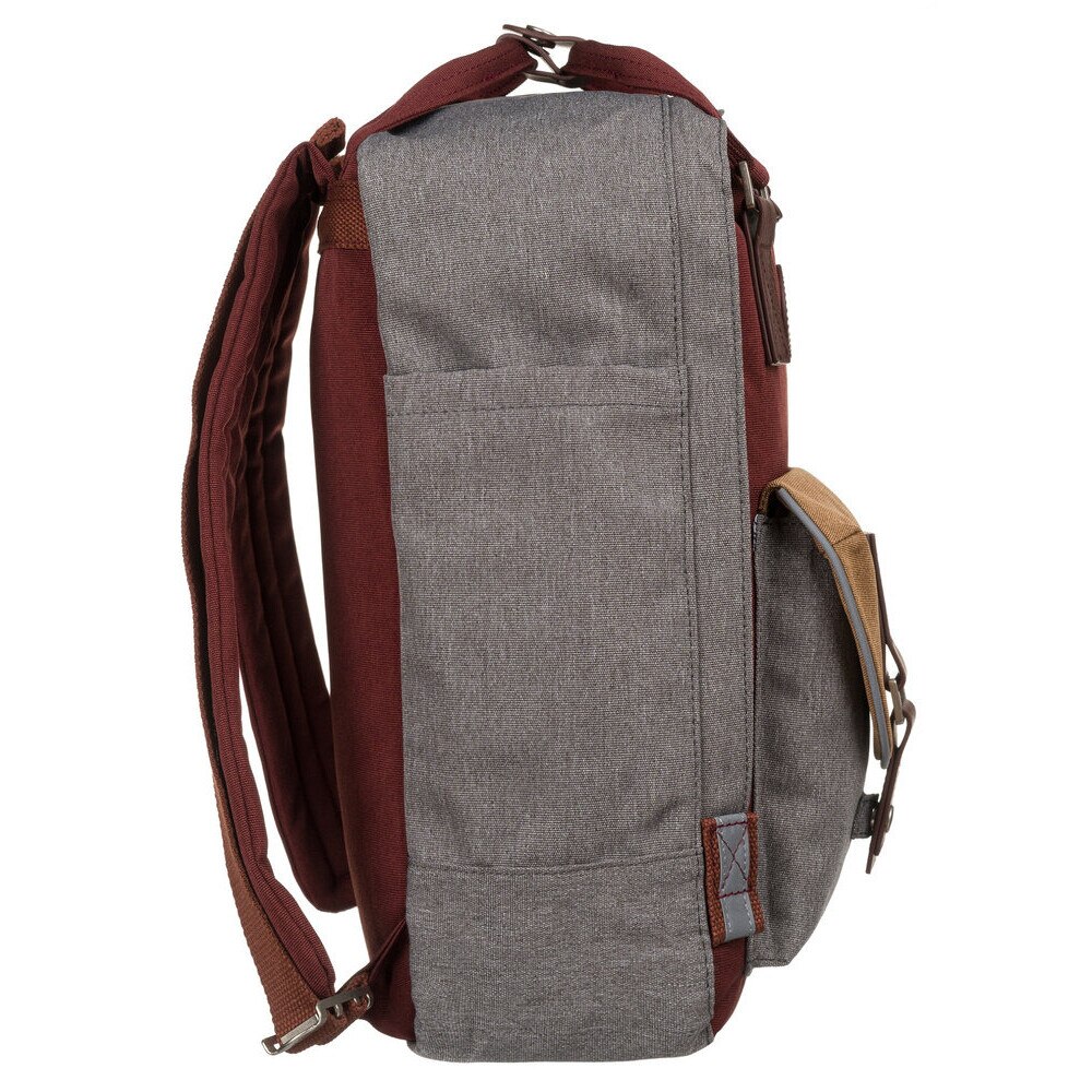 Rucsac fashion LuluCastagnette, compartiment laptop 14", wodoodporny, reglabil, negru