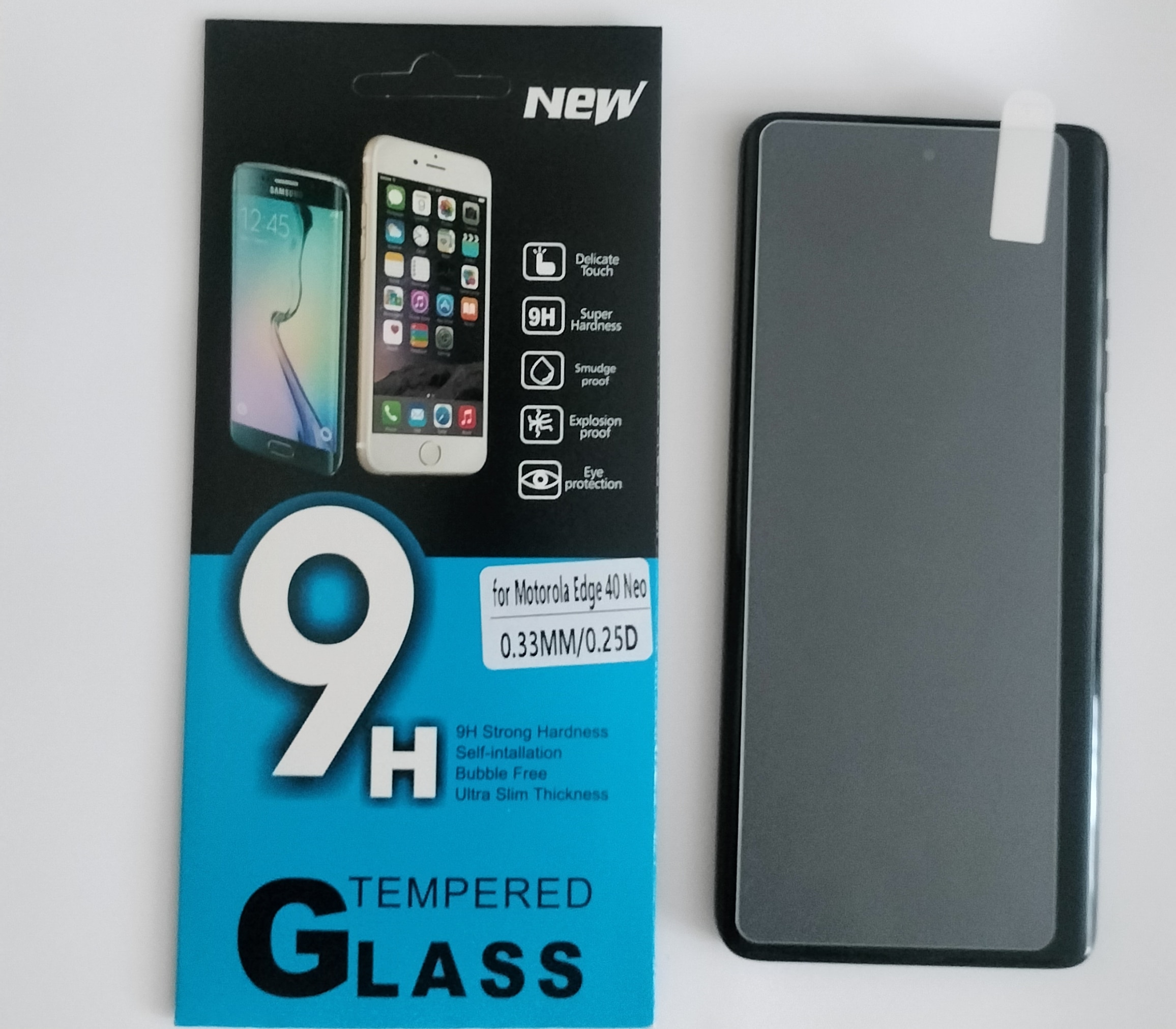 Folie de protectie tempered glass pentru Motorola Edge 40 Neo
