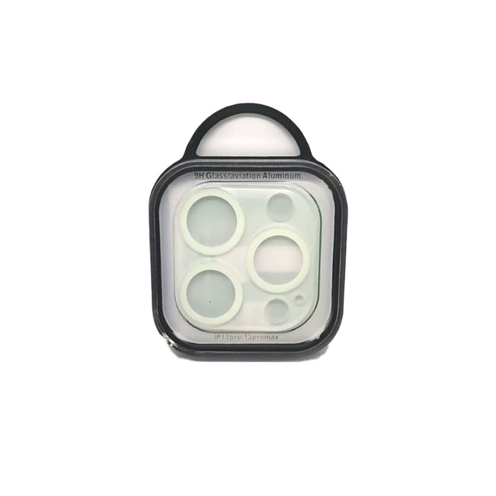 Folie Protectie Camera Foto, Compatibila cu Apple iPhone 13 Pro Max, Glow in The Dark, Transparenta