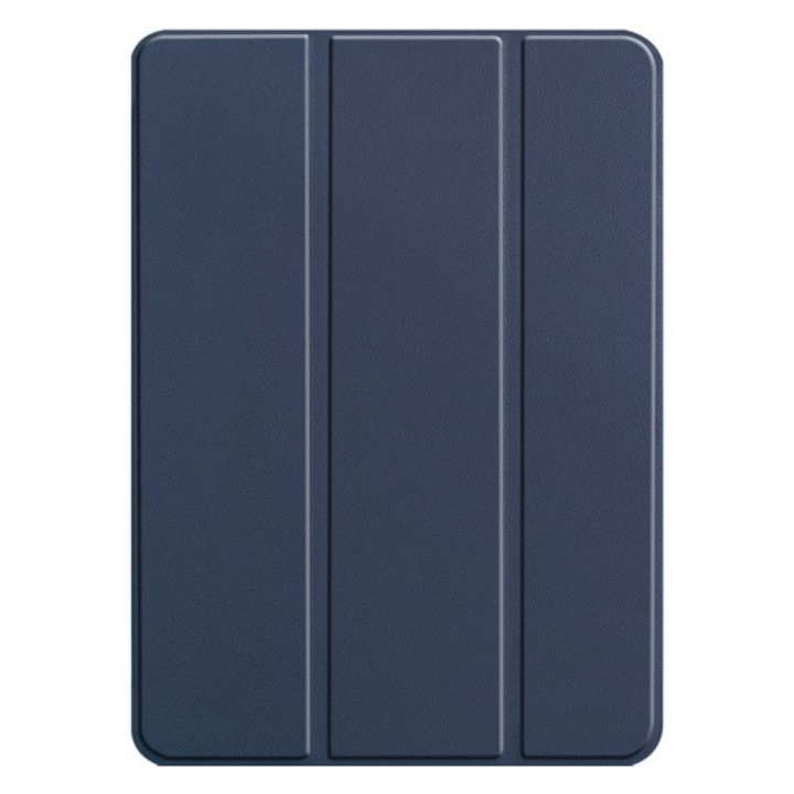 Husa pentru Apple iPad Pro 13 (2024) M4, Tip Stand, Cu Suport Apple Pencil, Albastru