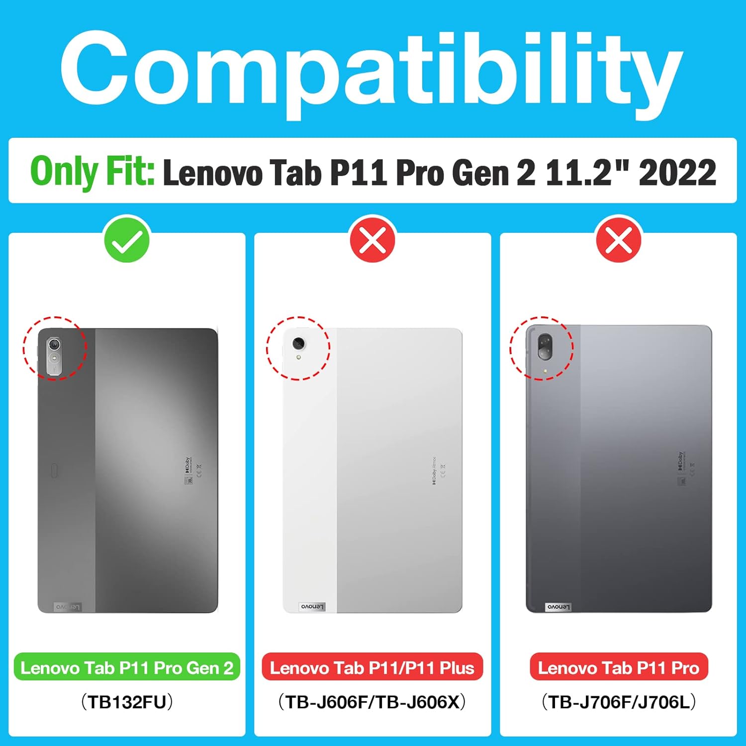 Husa Slim Sigloo, Smart Cover, Trifold, pentru Lenovo Tab P11 Pro( 2nd Gen), (TB-132FU/TB-138FU), 11.2", Good Night