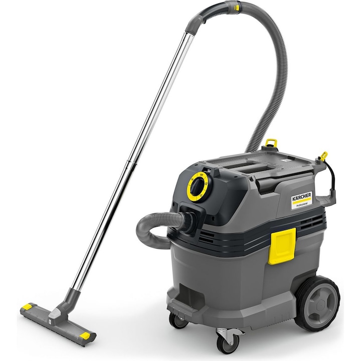 Aspirator umed/uscat, Karcher, NT 30/1 Tact L, 1380W, 30L, plastic, 560x370x580mm, Gri