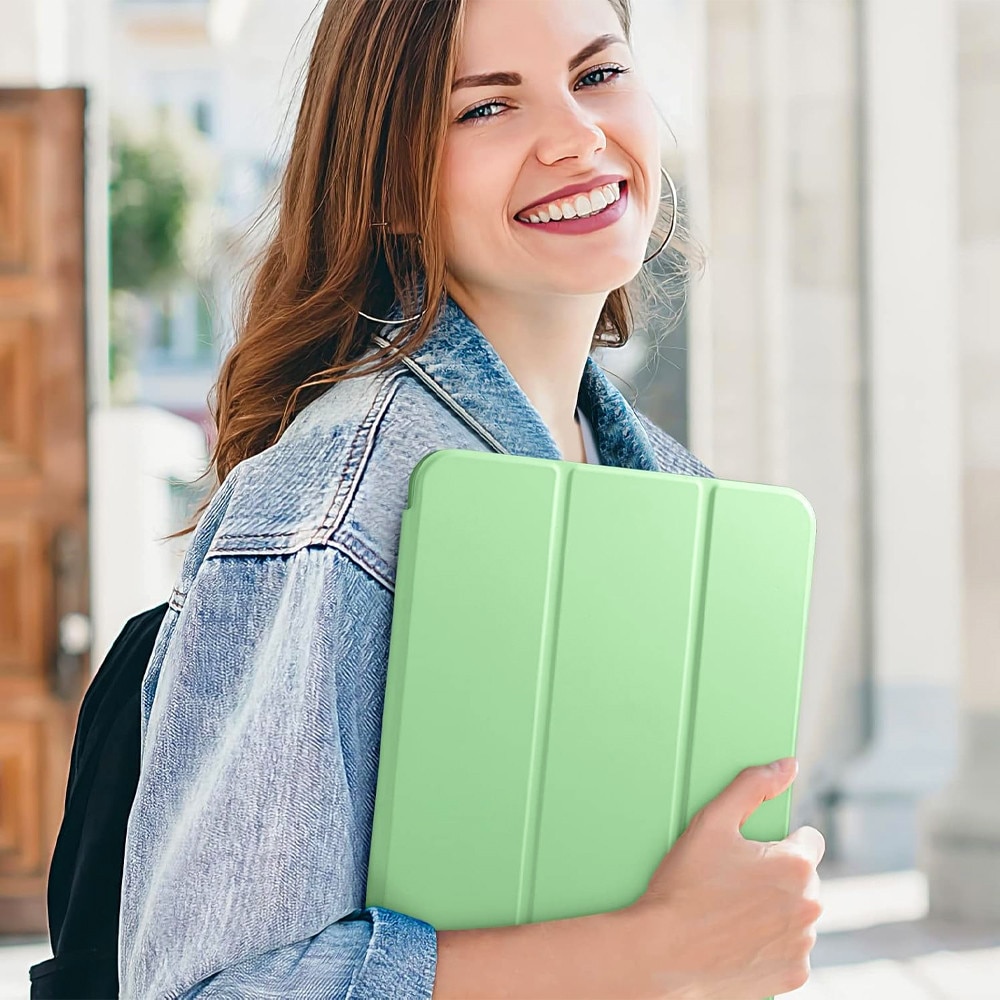 Husa Tableta FlexPro pentru Samsung Galaxy Tab S6 Lite (2020/2022/2024), Protectie Completa, Functie Stand, Suport Creion, Verde Matcha