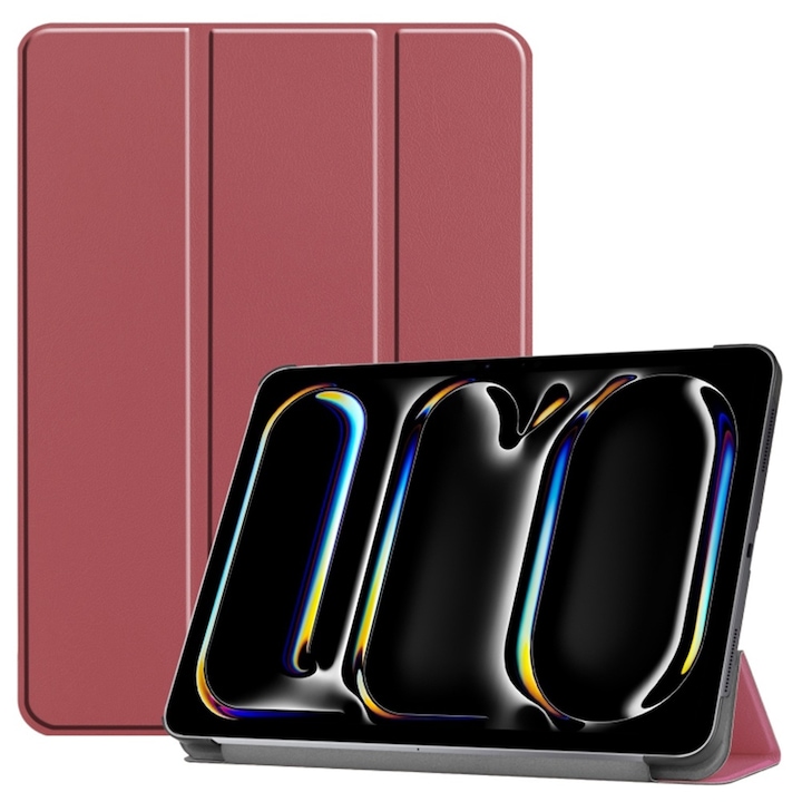 Husa pentru iPad Pro 11 (2024), Techsuit FoldPro, Red