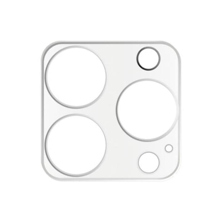 Folie protectie camera, Mkpshield, Sticla securizata, Compatibila iPhone 14 pro