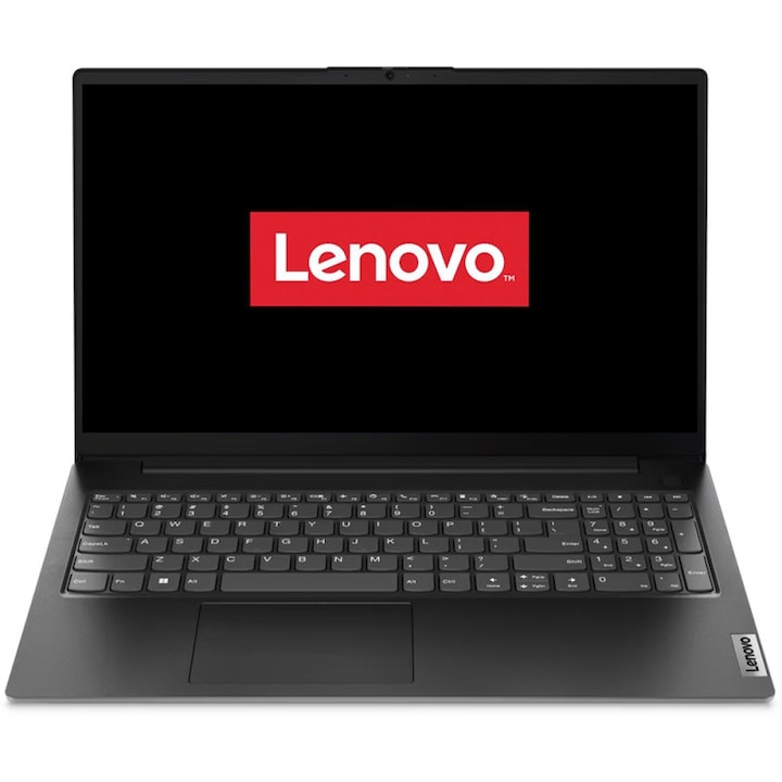 Laptop Lenovo cu procesor AMD Ryzen™ 7 7730U pana la 4.5GHz, 15.6" Full HD, IPS, 40GB DDR4, 512GB SSD, Video Integrated AMD Radeon™ Graphic, No OS, negru carbune