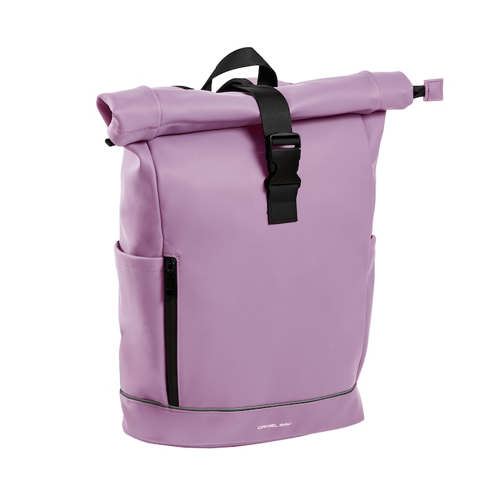 Rucsac unisex impermeabil, pentru laptop de 15.6 inch, Daniel Ray, seria Highlands M, Liliachiu