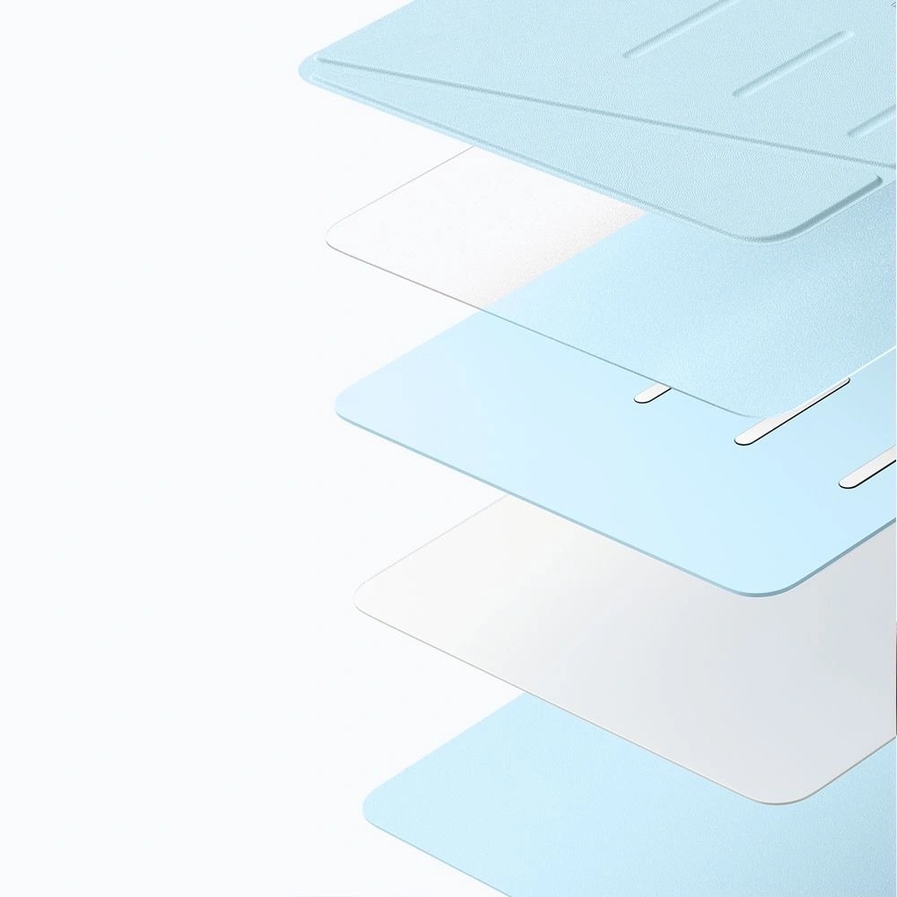 Husa ESR Flip Hybrid compatibila cu iPad Air 6 13 inch 2024/2025 Sky Blue