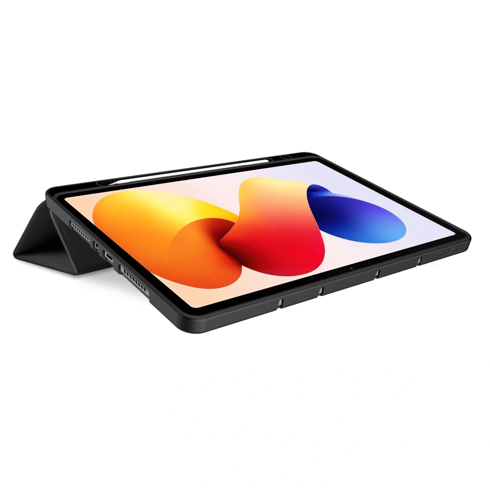 Husa pentru Xiaomi Redmi Pad 2 Pro 12.1 inch Soft Shell cu functie wake-up/sleep si compartiment pentru stylus, tip stand -