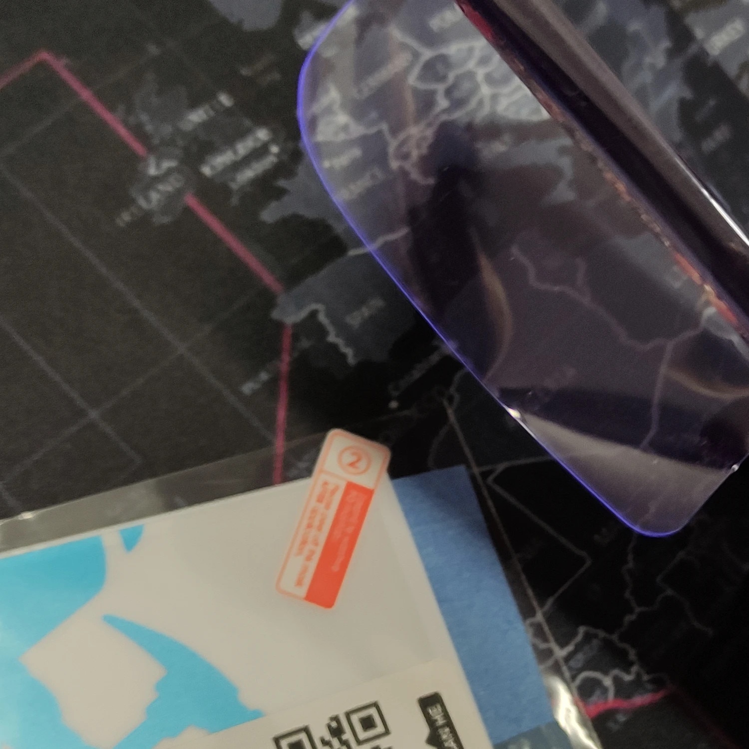 Sticla de protectie ANTI-BLUE apgo pentru Xiaomi Poco X7 Pro – sticla hibrida, securizata pentru display, lucioasa, pro flexible Hybrid Glass, 9H, full glue
