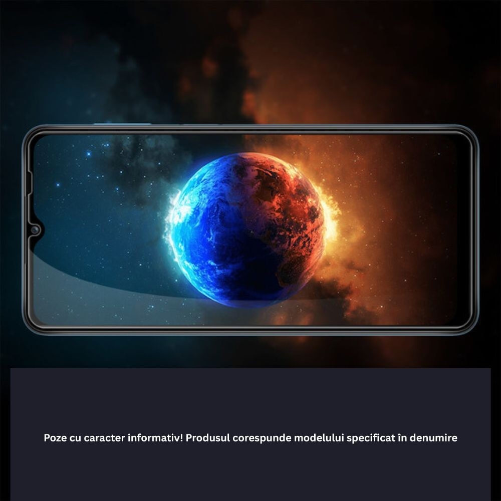 Folie Sticla Securizata, Flippy, Pentru Xiaomi Redmi note 12 Pro, Full Glue, Margini Negre, Transparent
