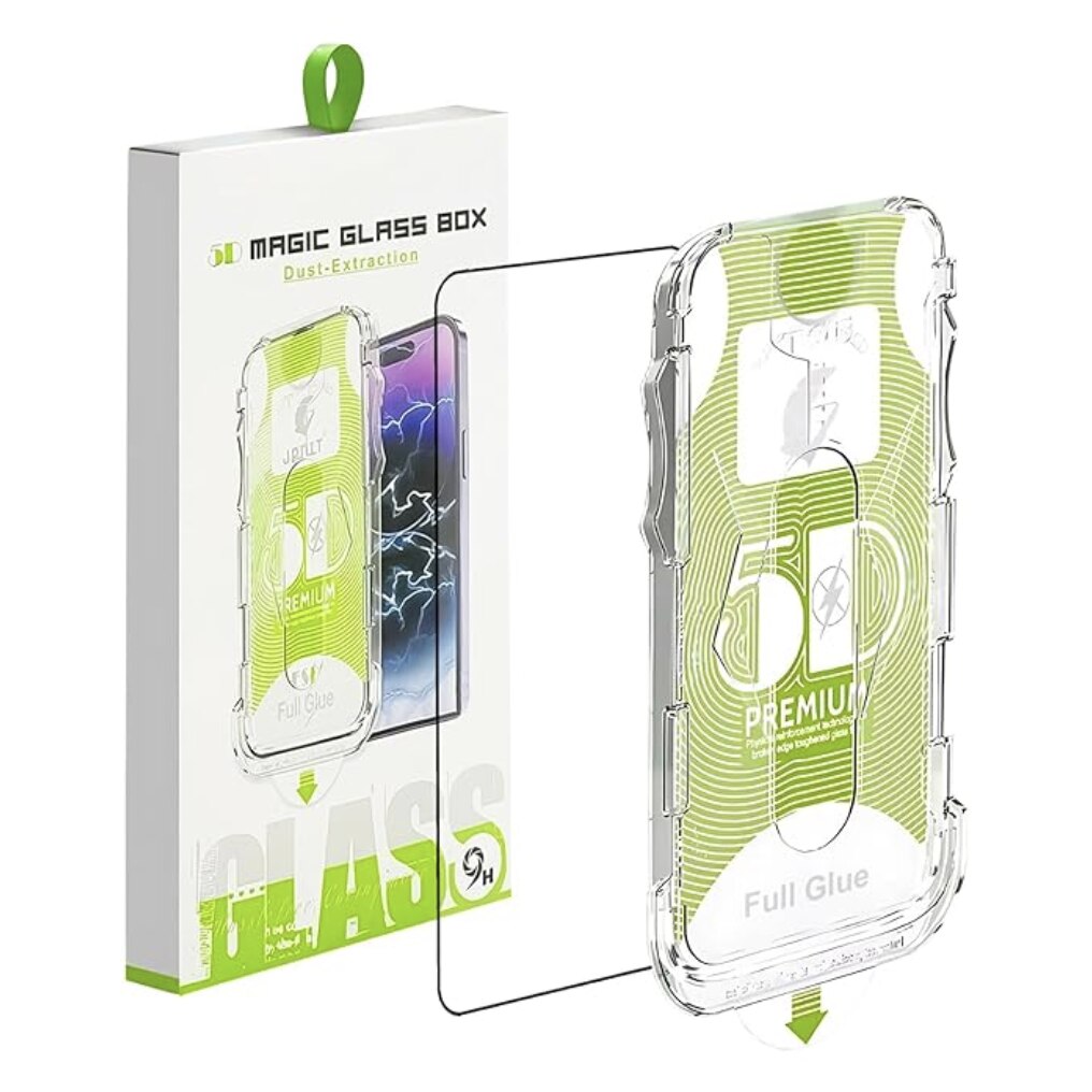 Folie de Sticla Compatibila cu Iphone 17, Securizata 5D, WaltStore, Duritate 9H, Montare Rapida, Claritate HD