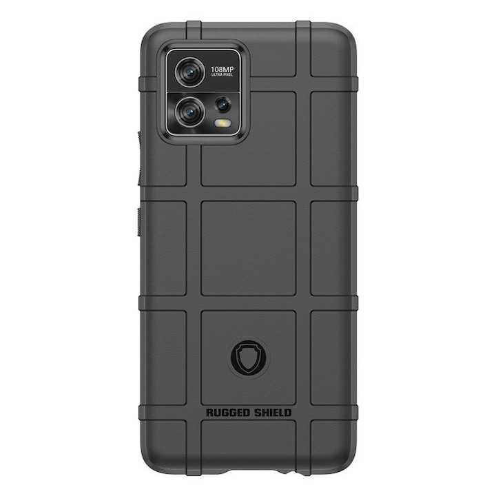 Husa Telefon, ERBORD, TPU, Pentru Motorola Moto G72 4G, Negru