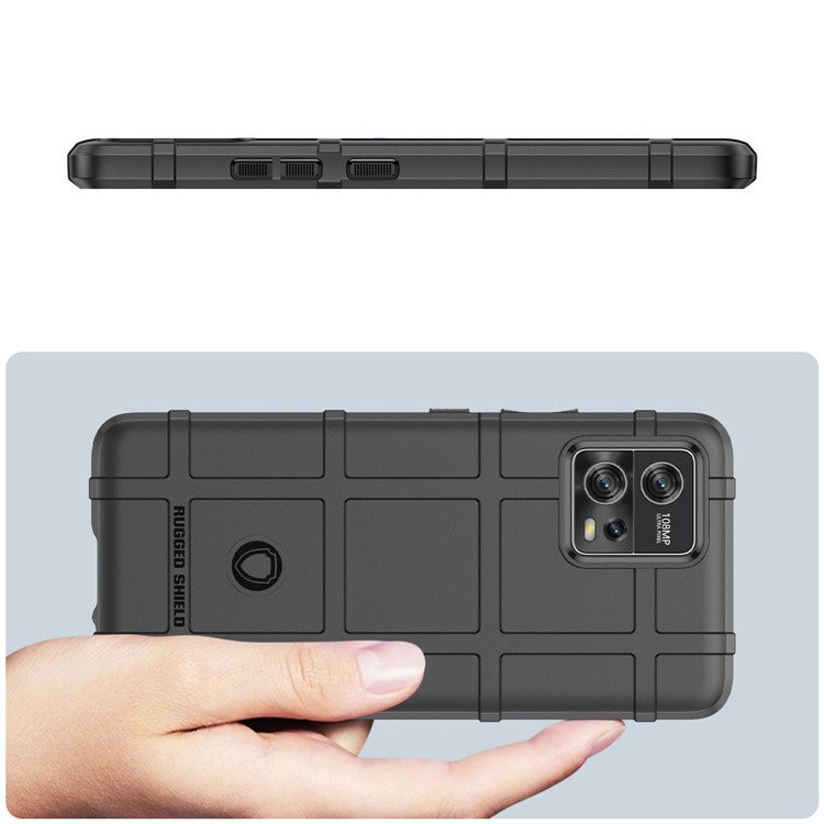 Husa Telefon, ERBORD, TPU, Pentru Motorola Moto G72 4G, Negru