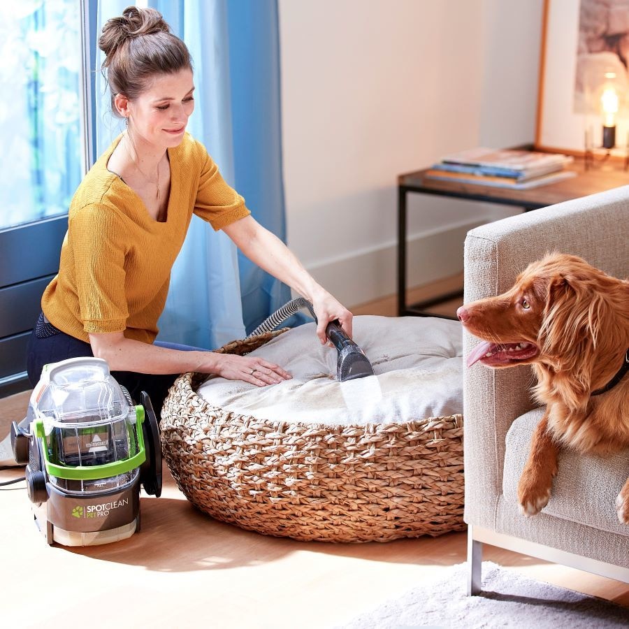 Aspirator cu spalare Bissell SpotClean Pet Pro Plus, 750 W, 750 ml, la retea