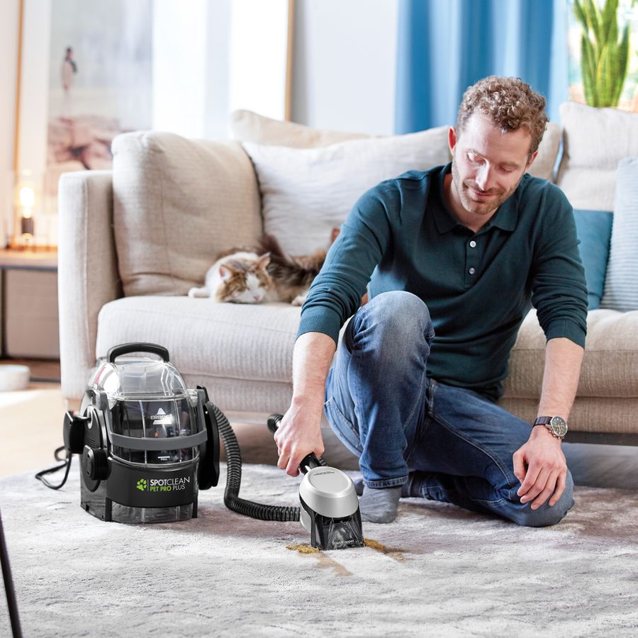 Aspirator cu spalare Bissell SpotClean Pet Pro Plus, 750 W, 750 ml, la retea