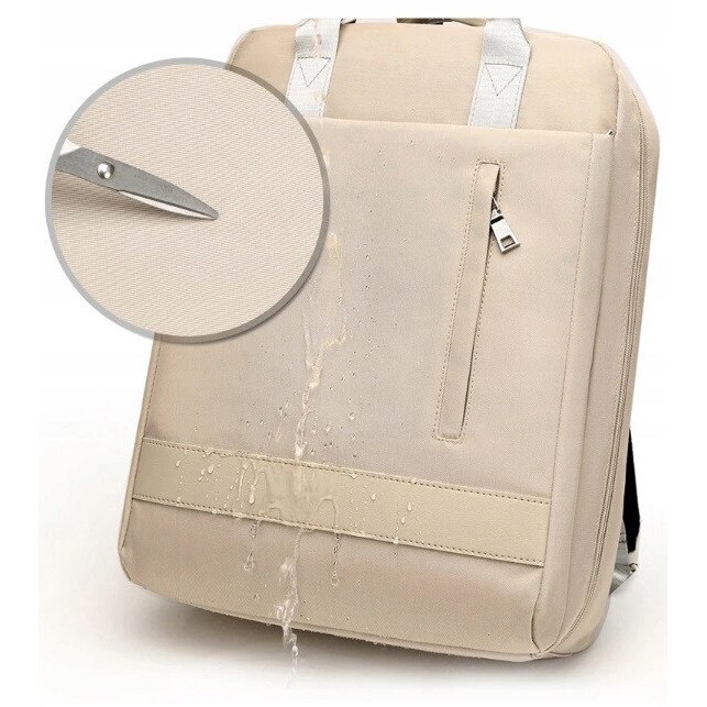 Rucsac multifunctional K&M pentru laptop 15,6'', impermeabil, cu port USB, 45x35x12cm, negru