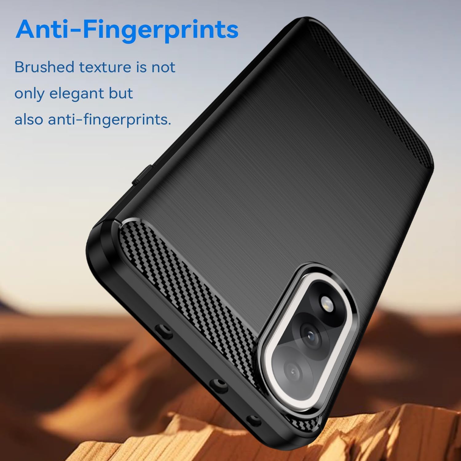 Husa pentru OnePlus Nord 5 Carbon Liquid Silicone Negru