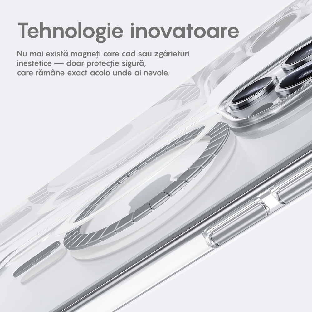 Husa compatibila cu Incarcarea Magsafe pentru Apple iPhone 14 Plus, CASEY STUDIOS™, de Protectie, Slim, pentru Incarcare Wireless, Margini Ridicate pentru Protectia Ecranului si a Camerelor